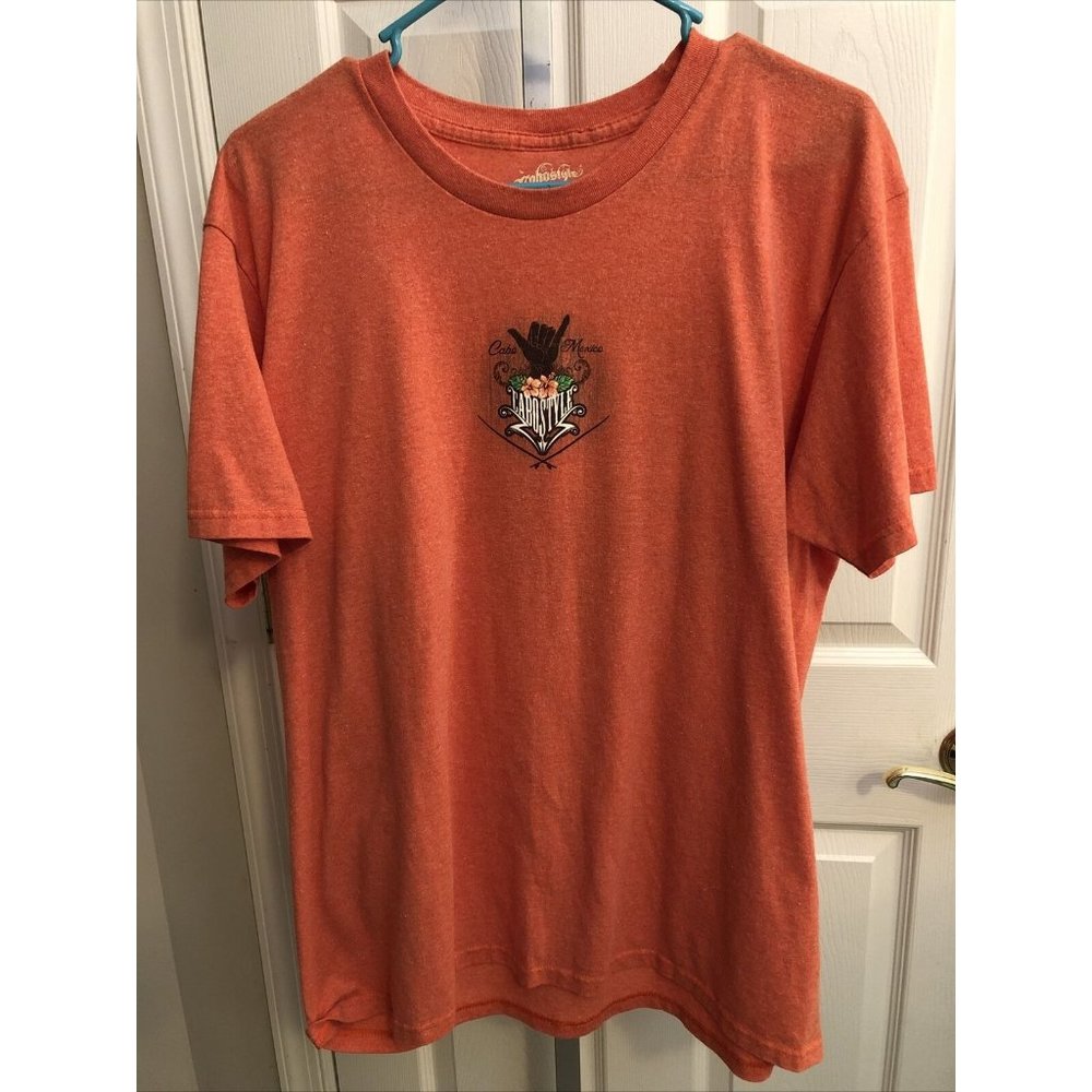 Cabostyle Cabo Mexico Don’t Bother Me Size XL Orange Souvenir Soft T-Shirt